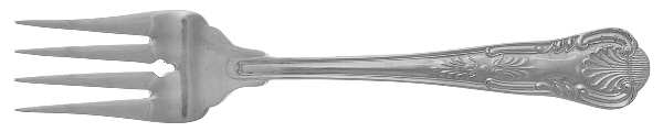 Kings (Stainless) Individual Salad Fork