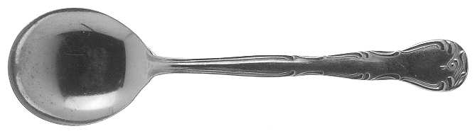 York Round Bowl Soup Spoon (Cream Soup)