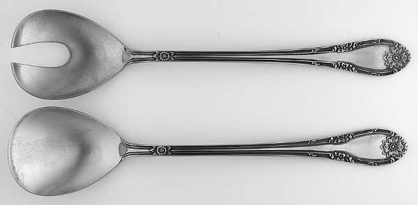 Ambassador (Stainless) (2 Pc) Solid Salad Set