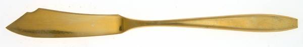 Golden Autumn Symphony (Goldware) Flat Handle Master Butter Knife
