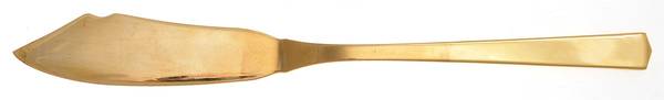 Empress (Dirigold) Goldware Individual Solid Fish Knife