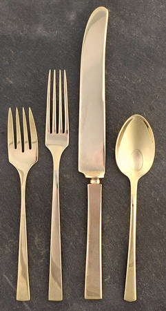 Empress (Dirigold) Goldware 4 Piece Place Setting