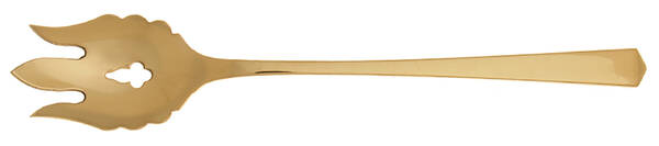 Empress (Dirigold) Goldware Vegetable Serving Fork Solid  HC