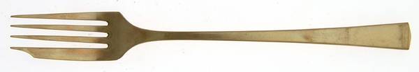 Empress (Dirigold) Goldware Individual Solid Fish Fork