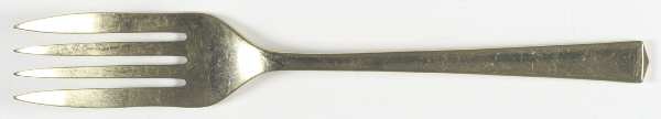 Empress (Dirigold) Goldware Medium Solid Cold Meat Serving Fork