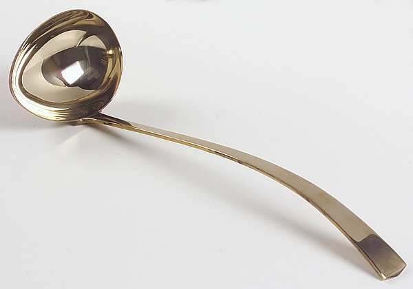 Empress (Dirigold) Goldware Punch Ladle Solid Piece