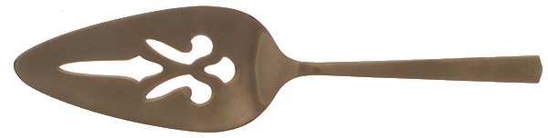 Empress (Dirigold) Goldware Solid Pierced Pie Server