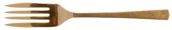Medium Solid Cold Meat Serving Fork