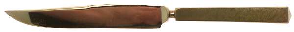 Florentina-Dirilyte (Dirigold) Goldware Small Steak Carving Knife with Stainless Blade