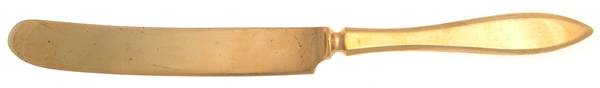 Regal (Dirilyte, Possible Clover Backstamp) Dessert Knife Solid Piece