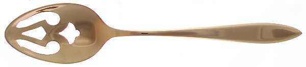 Regal (Dirilyte, Possible Clover Backstamp) Pierced Tablespoon (Serving Spoon)