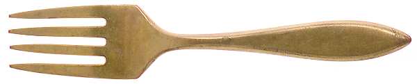 Regal (Dirilyte, Possible Clover Backstamp) Baby Fork