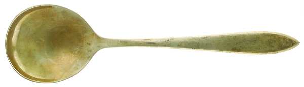 Regal (Dirilyte, Possible Clover Backstamp) Round Bowl Soup Spoon (Gumbo)