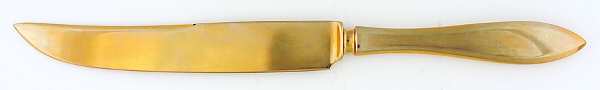 Regal (Dirilyte, Possible Clover Backstamp) Steak Knife Individual Hollow, No Serrate HC