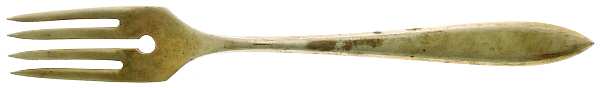 Regal (Dirilyte, Possible Clover Backstamp) Individual Solid Fish Fork