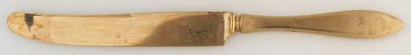 Regal (Dirilyte, Possible Clover Backstamp) New French Solid Knife