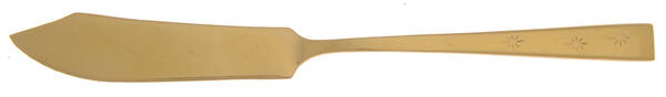 Tropical Star (Dirigold) Goldware Flat Handle Master Butter Knife by Dirilyte-Dirigold