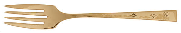 Tropical Star (Dirigold) Goldware Individual Salad Fork