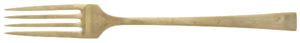 Tropical Star (Dirigold) Goldware Fork by Dirilyte-Dirigold