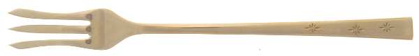 Tropical Star (Dirigold) Goldware Short Handle Pickle/Olive Fork
