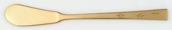 Tropical Star (Dirigold) Goldware Flat Handle Butter Spreader