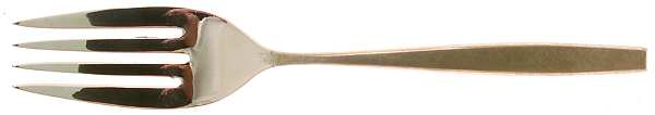 Large Solid Cold Meat Serving Fork