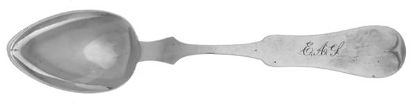 Tipped (Sterling, 1885) Teaspoon by Duhme Co