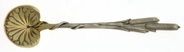 Cat Tails (Sterling, 1898) Master Salt Spoon