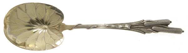 Cat Tails (Sterling, 1898) Sugar Spoon