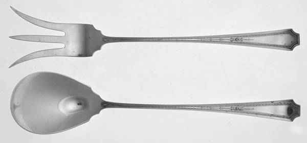 Colfax (Sterling, 1922) 2 Pc Large Lettuce Serving Set