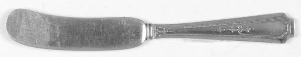 Colfax (Sterling, 1922) Flat Handle Butter Spreader