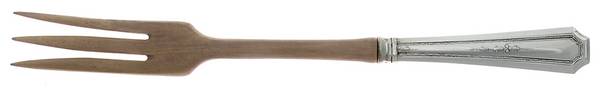 Colfax (Sterling, 1922) Salad Serving Fork with Wooden Prongs