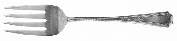 Colfax (Sterling, 1922) Solid Serving Fork