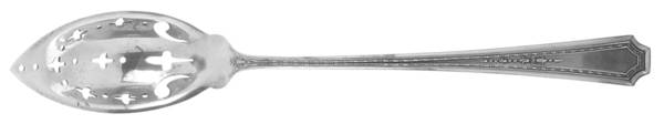 Colfax (Sterling, 1922) Pierced Bowl Short Handle Olive Spoon