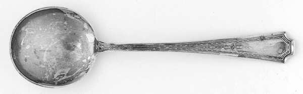 Colfax (Sterling, 1922) Round Bowl Soup Spoon (Bouillon)