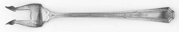 Colfax (Sterling, 1922) Short Handle Pickle/Olive Fork