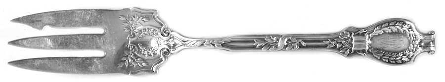 Du Barry (Sterling, 1901) Pastry Fork by Durgin