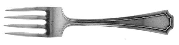 Fairfax (Sterling, 1910) Small Baby Fork by Durgin