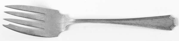 Medium Solid Cold Meat Serving Fork