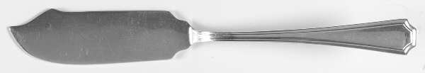 Fairfax (Sterling, 1910) Flat Handle Master Butter Knife by Durgin