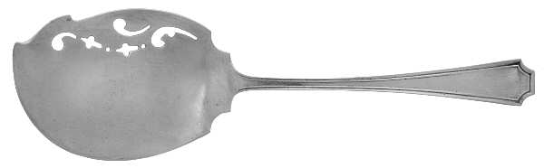 Fairfax (Sterling, 1910) Small Pierced Solid Croquette Server by Durgin