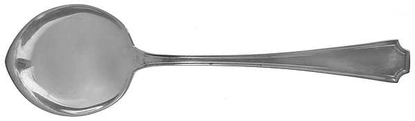 Fairfax (Sterling, 1910) Small Short Handle Chocolate Spoon by Durgin
