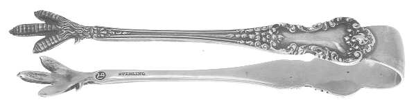 Hampshire (Sterling, 1906) Small Sugar Tongs