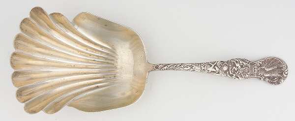 Heraldic (Sterling, 1888) Cracker Spoon