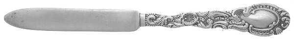 Louis XV (Sterling, 1891) Individual Solid Fruit Knife