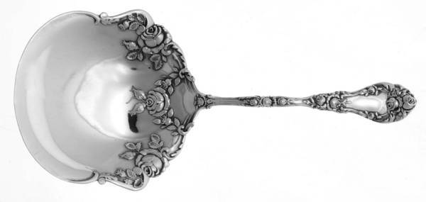 Marechal Niel (Sterling, 1896) Solid Bon Bon Spoon