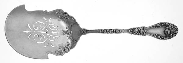 Marechal Niel (Sterling, 1896) Large Pierced Solid Croquette Server