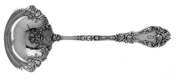 Marechal Niel (Sterling, 1896) Solid Gravy Ladle