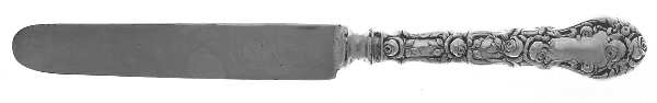 Marechal Niel (Sterling, 1896) Old French Hollow Knife with Bolster