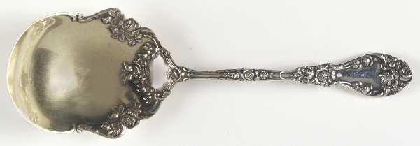 Marechal Niel (Sterling, 1896) Solid Salad Serving Spoon